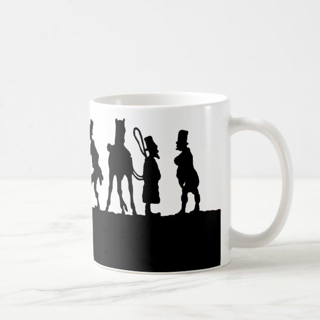Mug Silhouette : Marchand de cheval (Droite)