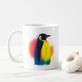 Mug Silhouette minimaliste de peinture à Spray