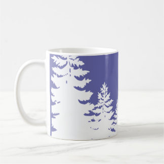 Mug Silhouette minimaliste de pin