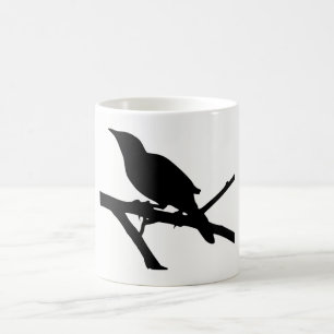 Mug Silhouette Mockingbird