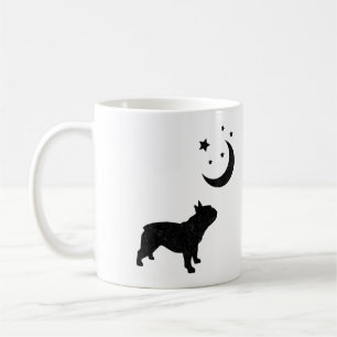 Mug Silhouette noire de Bulldog