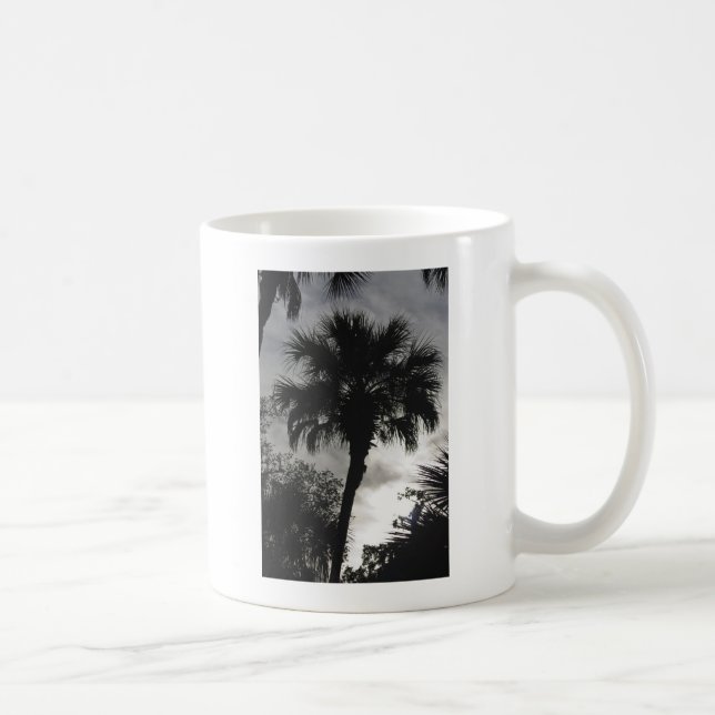 Mug Silhouette tropicale (Droite)