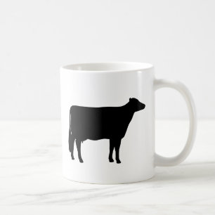 Mug Silhouettes de vache Holstein   Pays Animal de fer