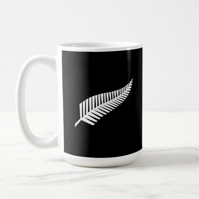 Mug Silver fern flag (NZ) (Gauche)