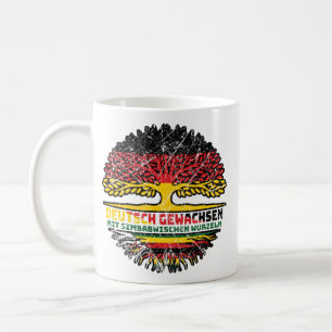 Mug Simbabwe Simbabwisch Deutsch Deutschland Baum