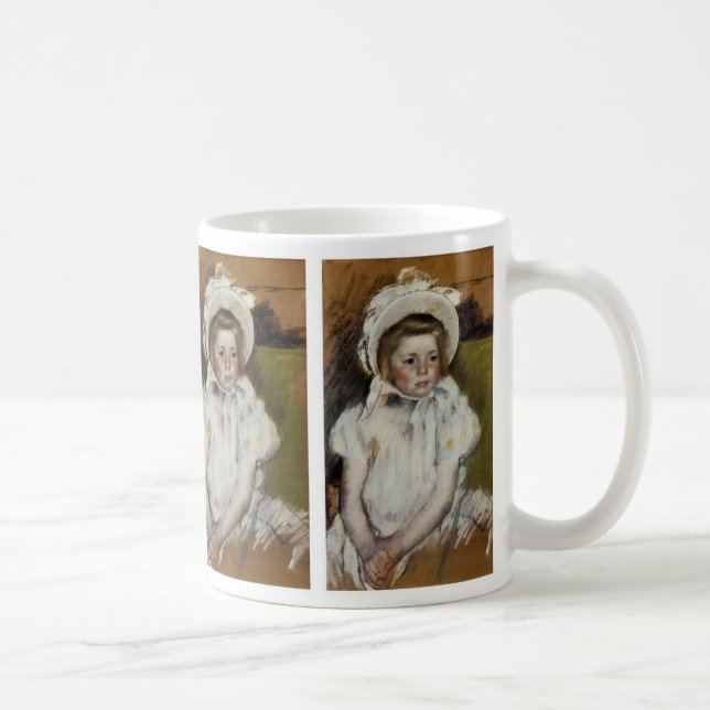 Mug Simone dans un Bonnet blanc (Droite)