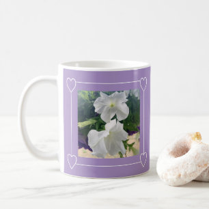 Mug Simple cadre de coeur Ajouter une photo Saint-Vale