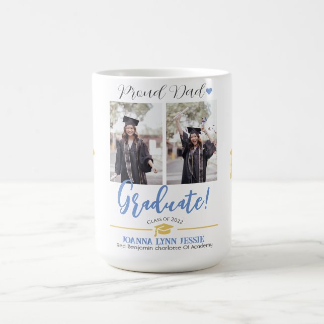 Mug Simple Elegant Graduation or Casquette Merci Scrip (Centre)