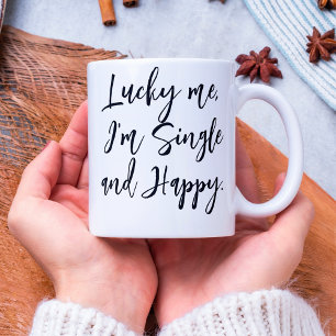 Mug simple et heureux, inspirant moderne tendance