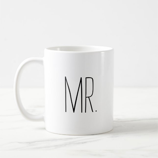 Mug Simple et sucré Personnalisé M. (Gauche)