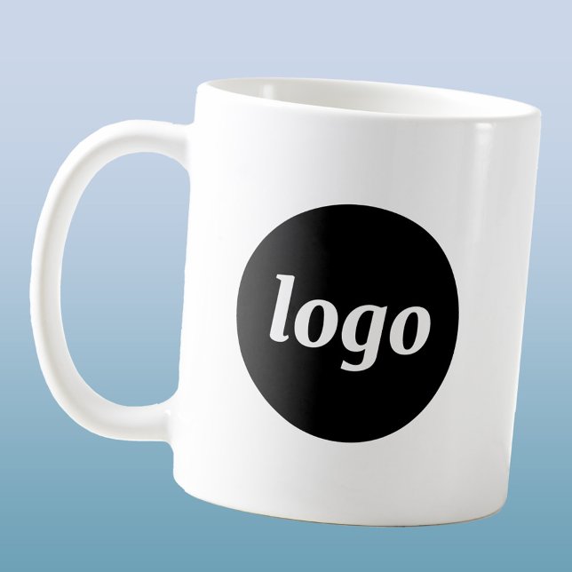 Mug Simple Logo Business Branding Promotional (Simple logo business branding promotional coffee mug)