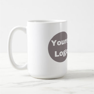 Mug Simple Logo et Texte Affaires personnalisé