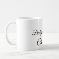 SIMPLE MINIMAL.CUTIE ADD NAME BABY baby shower Thr