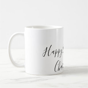 Mug SIMPLE MINIMAL.CUTIE AJOUTER NOM BÉBÉ joyeux anniv