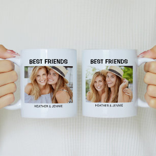 Mug Simple moderne photo des meilleurs amis
