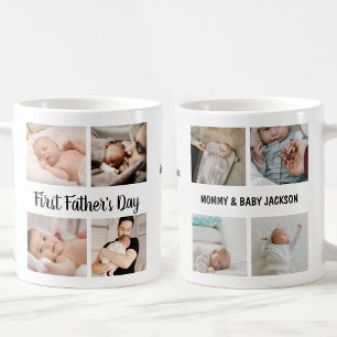 Mug Simple première Fête des pères personnalisée 8 ima