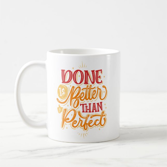Mug Simple Productivité Quotidienne Rappel Citation Vi (Gauche)
