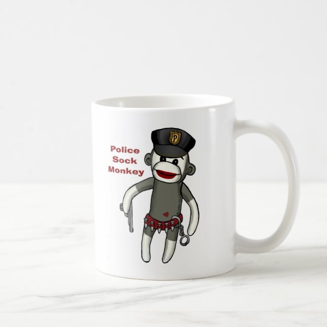 Mug Singe de la police (Droite)