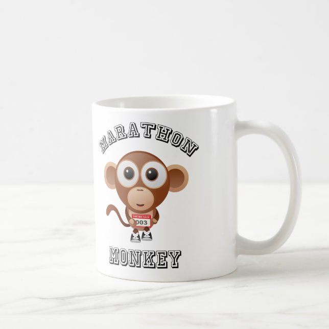 Mug Singe du marathon (Droite)