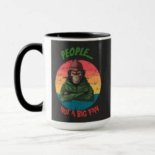 Mug Singe en colère vert guerrier urbain
