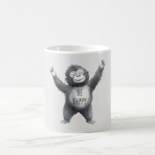 Mug Singe heureux