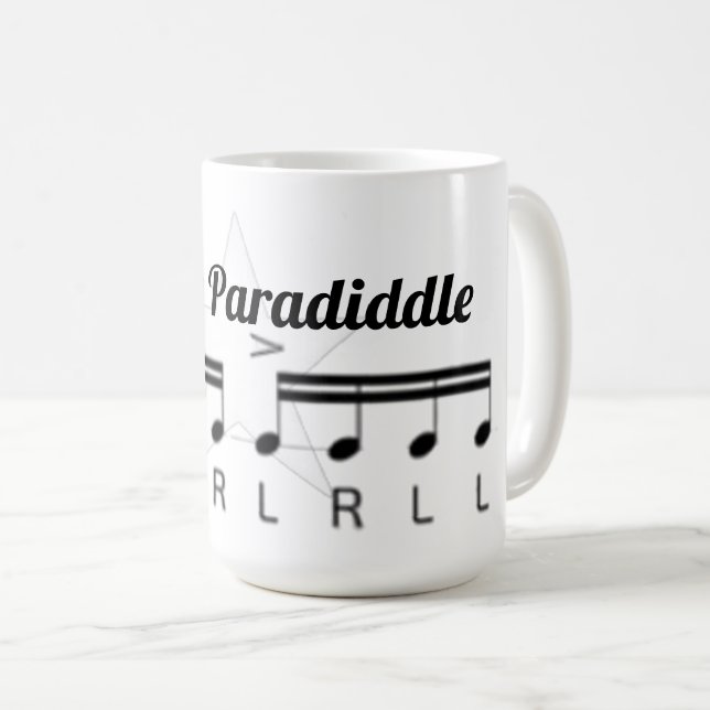Mug single paradiddle (Devant droit)