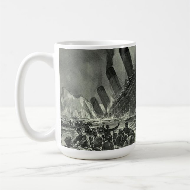 Mug Sinking RMS Titanic (Gauche)