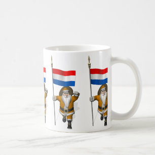 Mug Sinterklaas Avec Ensigne De Pays-Bas