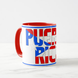 Mug Sippin' avec Porto Rico Patriotic Coffee