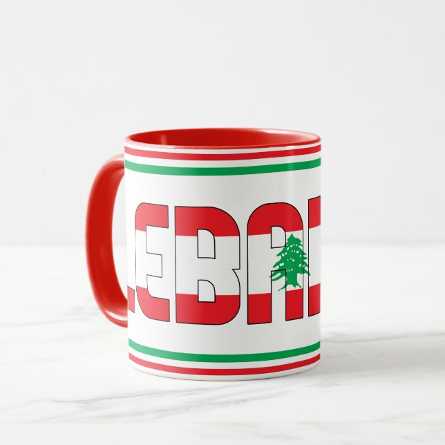 Mug Sippin' with Lebanon Patriotic Coffee (Devant gauche)