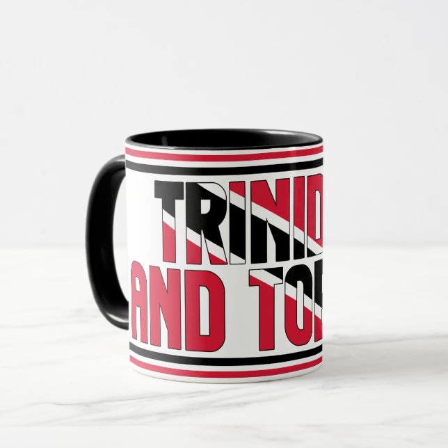 Mug Sippin' with Trinidad and Tobago Patriotic Coffee (Devant gauche)