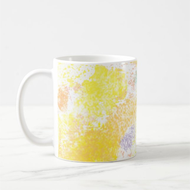 Mug "Sips ensoleillés" - Mug-11 oz classique (Gauche)