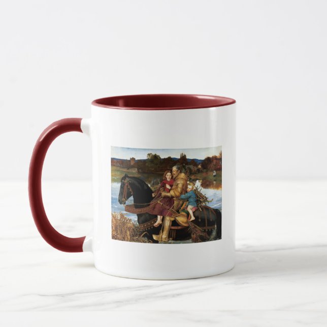 Mug Sir Isumbras à la Ford c. 1857 par John Millais (Gauche)