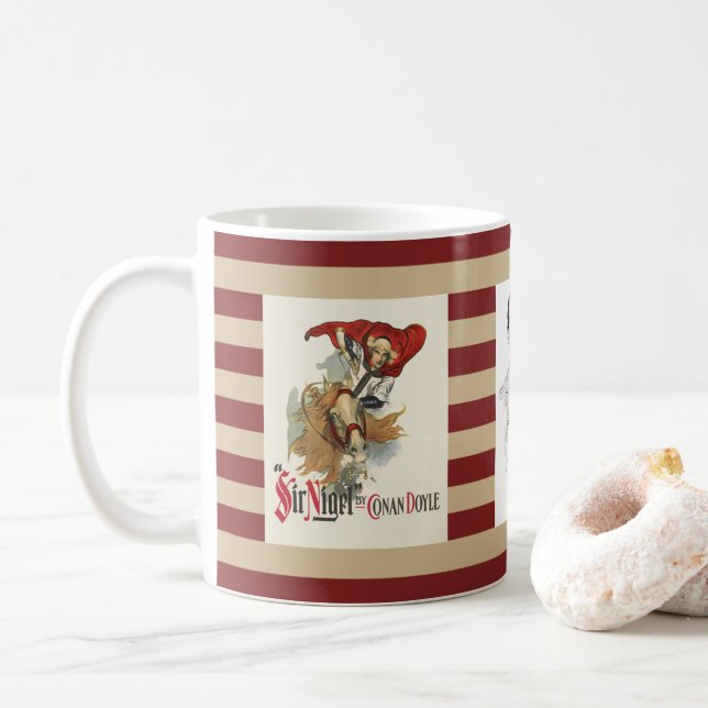 Mug Sir Nigel par Sir Arthur Conan Doyle ~ Édimbourg ~ (Avec donut)