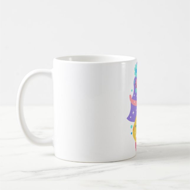 Mug Sirène de surf (Gauche)