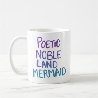 Mug Sirène noble poétique de terre