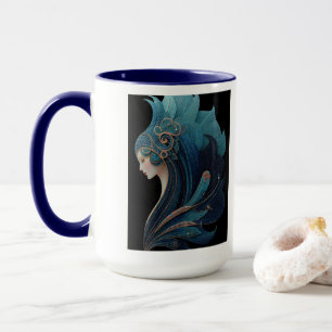 MUG SIRÈNE NOIR #2
