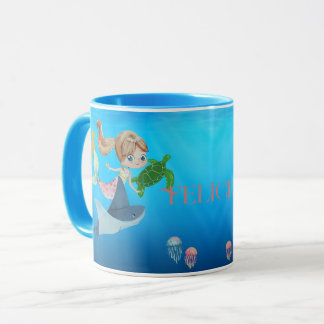 Mug Sirène personnalisée