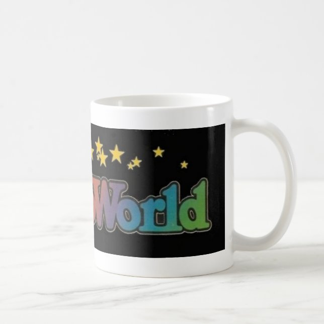 Mug Six parcs d'attractions d'Astroworld de drapeaux (Droite)