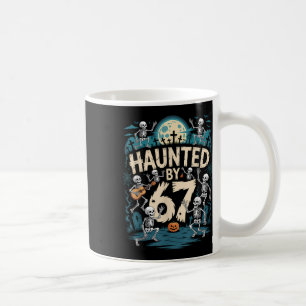 Mug Six Seven 6 7 Mem Halloween squelette main Hanté