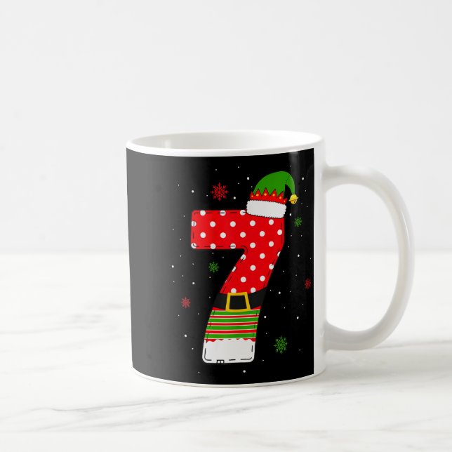 Mug Six Seven Matching 67 Christmas Elf Hat Meme Gen A (Droite)