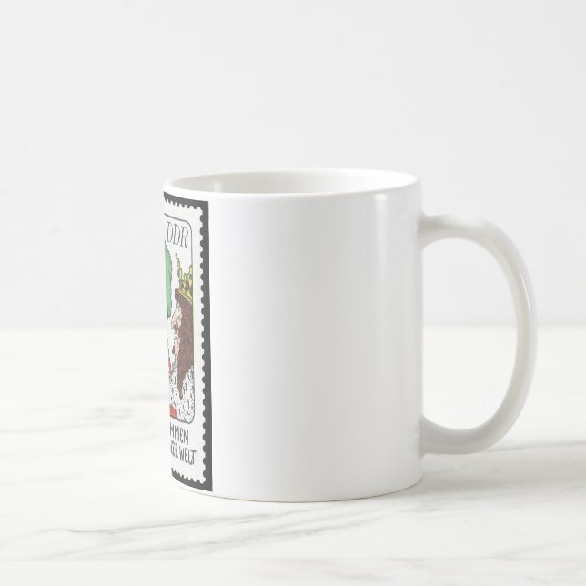 Mug Six soldats de la Force 60 DDR 1977 (Droite)