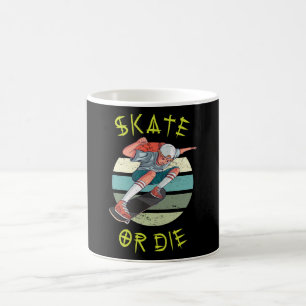 Mug Skate ou die Skateboarder Garçon