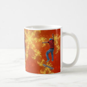 Mug Skateboarder obtenir quelques Air Action Street Ku