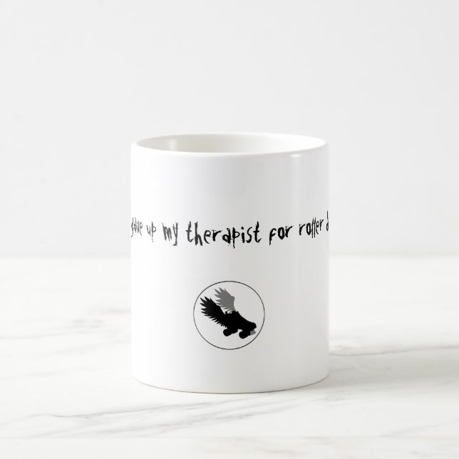 Mug skatelogo, j'ai abandonné mon thérapeute pour le (Centre)