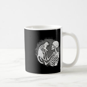Mug Skeleton Chat Crâne Kitty mignonne Halloween Homme