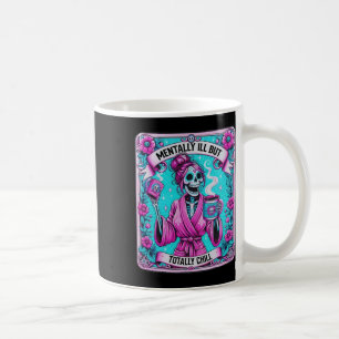Mug Skeleton Coffee Tarot Card Mental Mll Mais Totale