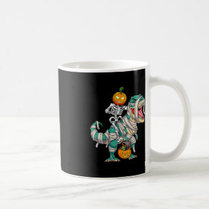 Mug Skeleton équitation maman Dinosaur T rex Halloween