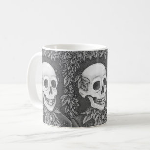 MUG SKELETON GOTHIC GENTLEMAN, HALLOWEWEEN CLASSIQUE M
