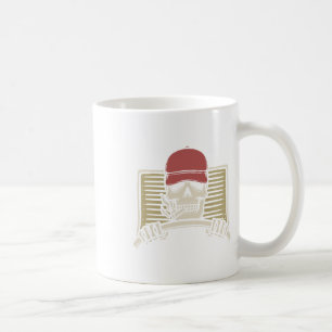 Mug Skeleton Trucker Lazy Halloween Costume crâne Truc